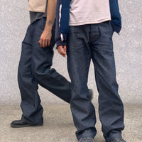 RAW WIDE LEG DENIM TROUSER