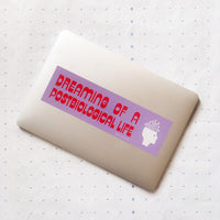 INFINITE SATIRE BUMPER STICKER