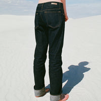 RAW STRAIGHT LEG JEANS