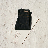 RAW STRAIGHT LEG JEANS