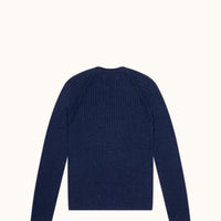 RIB RAGLAN SWEATER