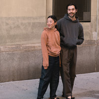 CHESTNUT DYED BOXING SWEATSHIRT