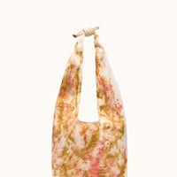 SHIBORI & FLOWER-PRESSING TSUNO BAG