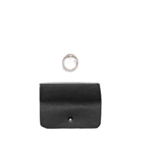 RAW SILVER PEACE RING