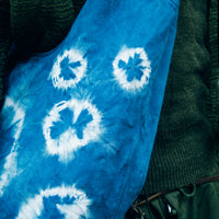 SHIBORI & FLOWER-PRESSING TSUNO BAG