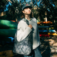 SHIBORI & FLOWER-PRESSING TSUNO BAG