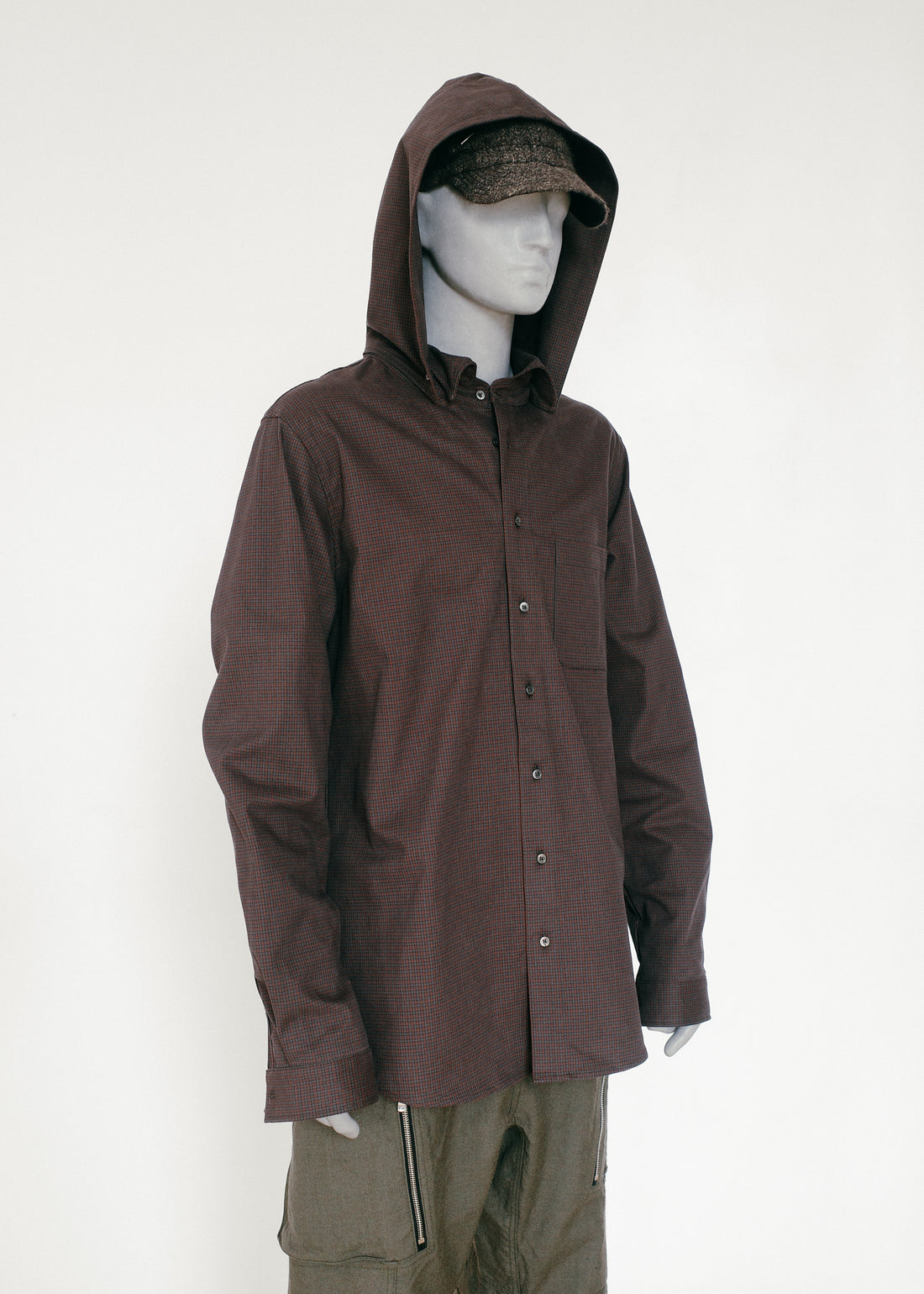 Anchorite Hooded Shirt