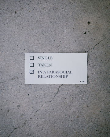 Parasocial Love Bumper Sticker