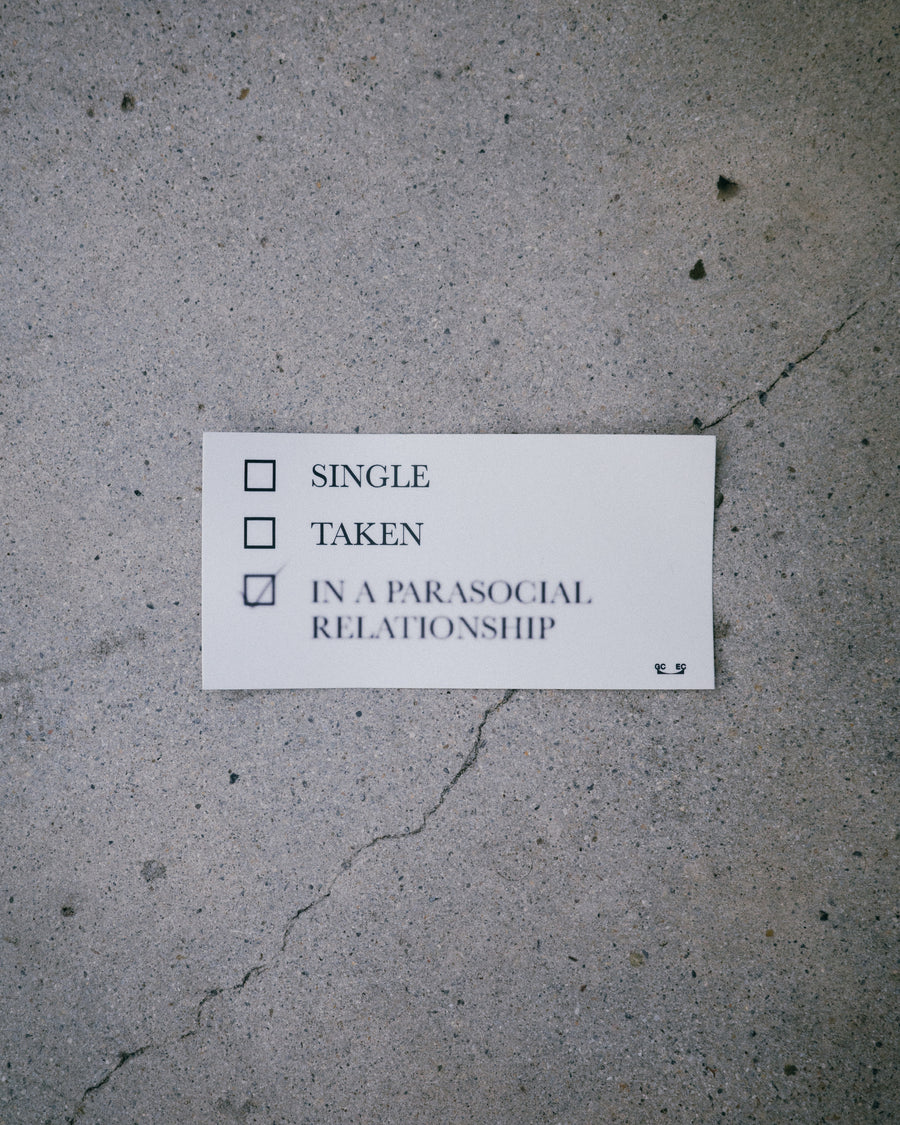 Parasocial Love Bumper Sticker