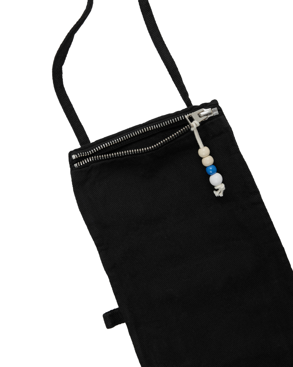 Tasseled Musette Bag