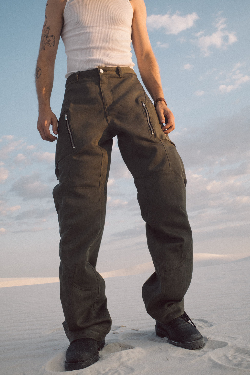 Graft Pant in Cotton Sateen