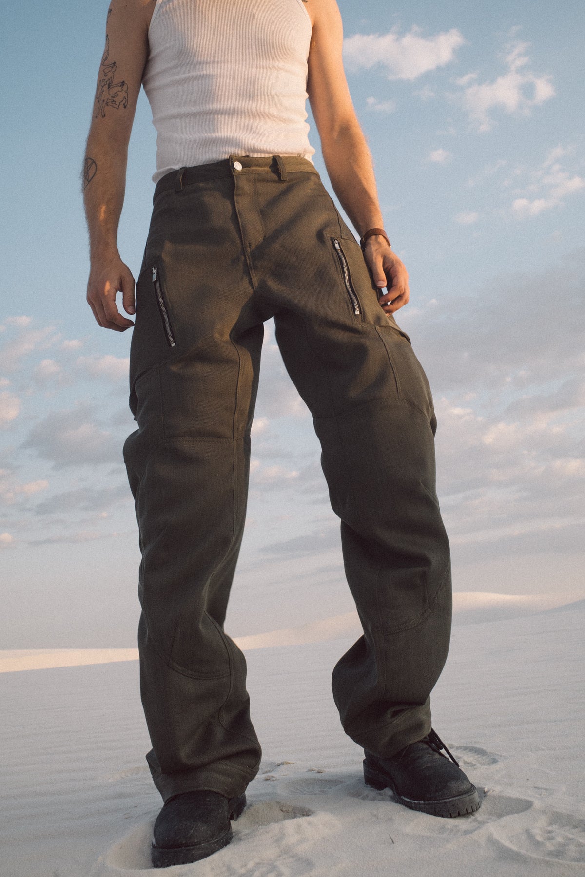 Graft Pant in Cotton Sateen