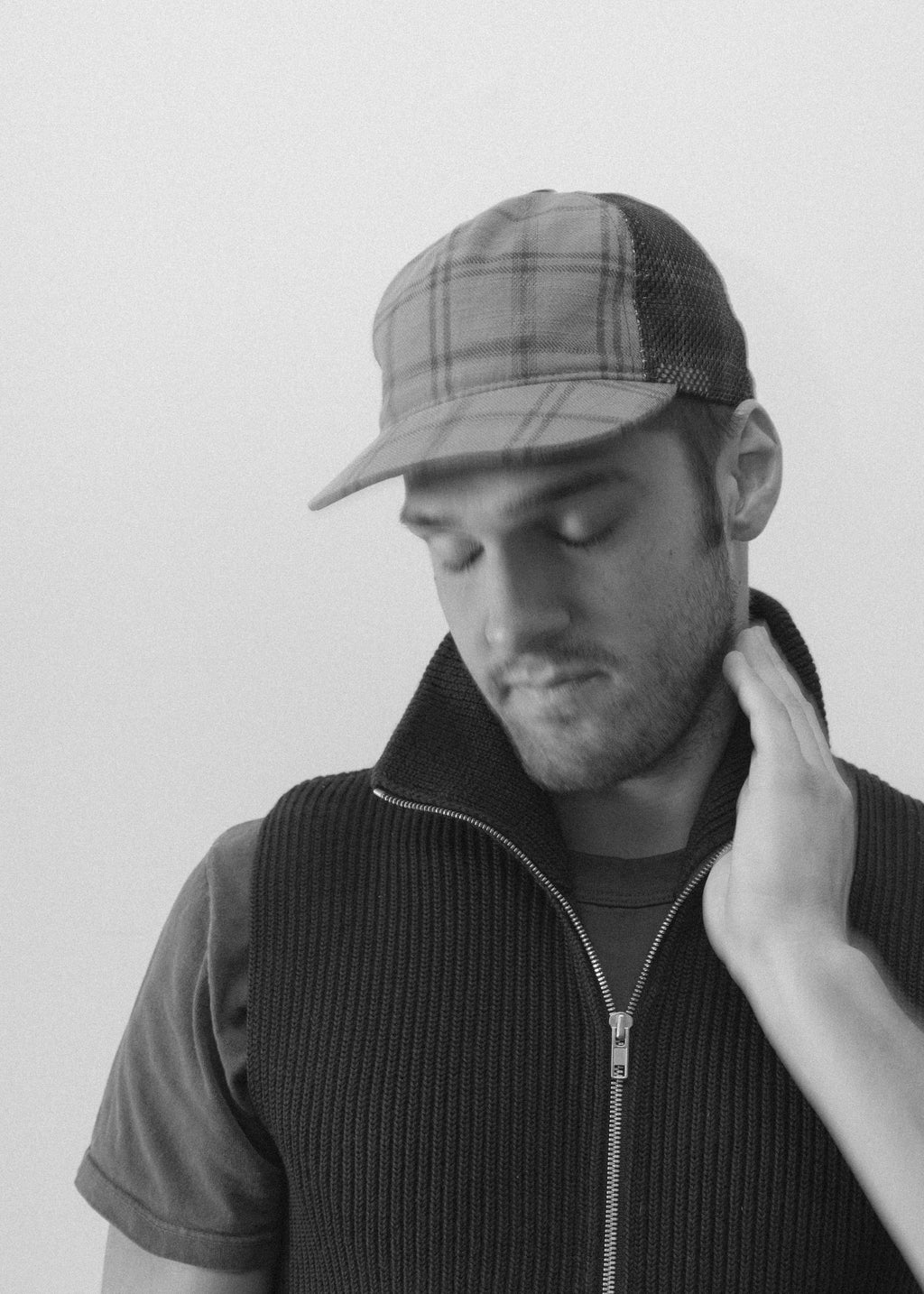 Hat (Linen Plaid)