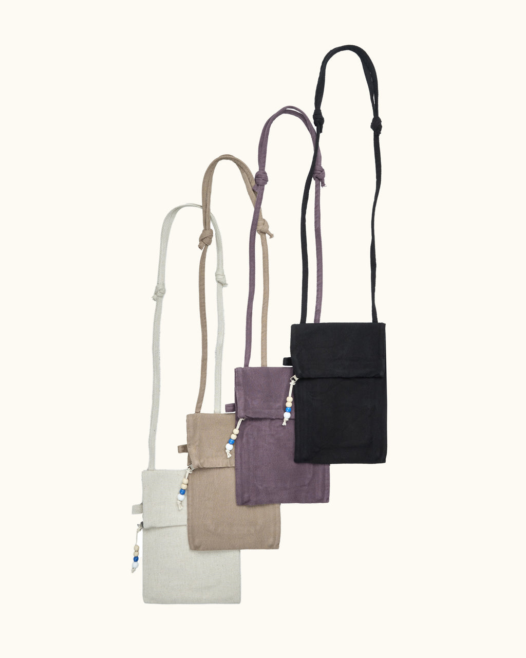 Tasseled Musette Bag