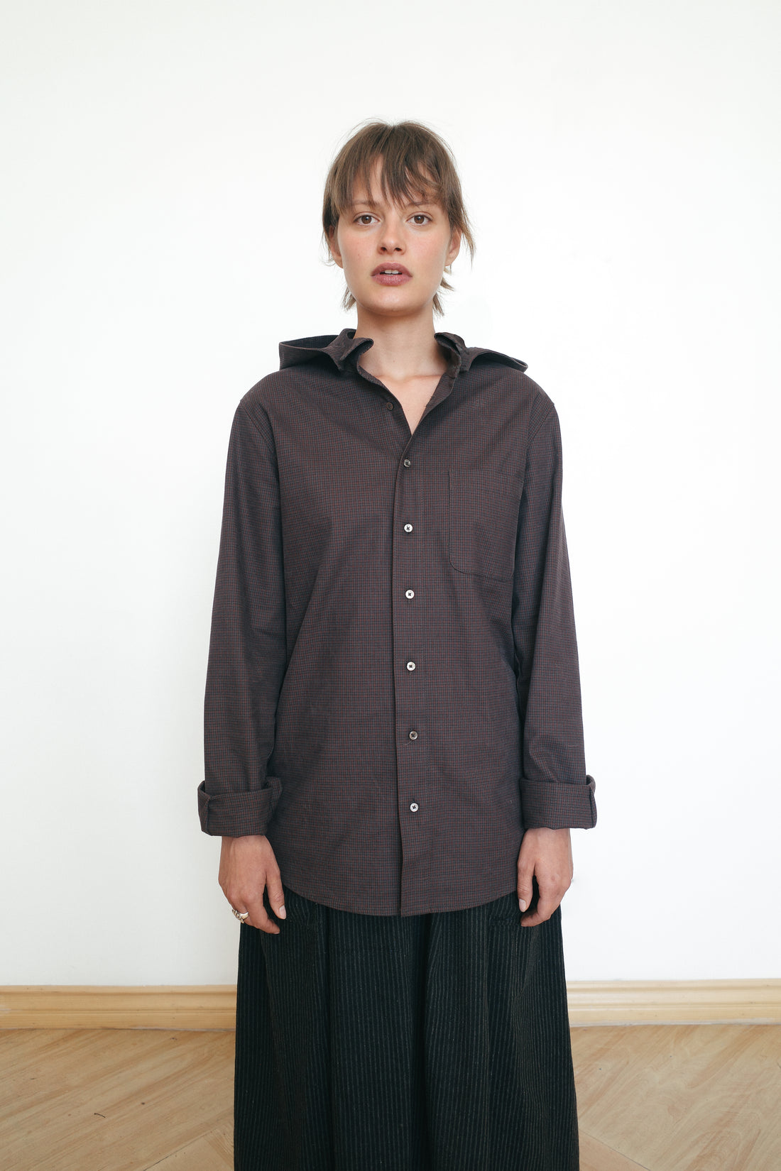 Anchorite Hooded Shirt