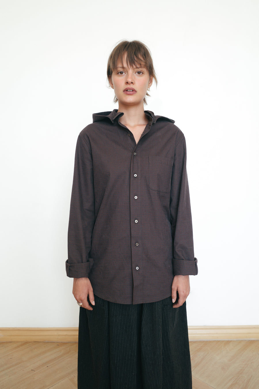 Anchorite Hooded Shirt
