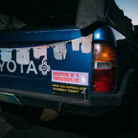 INFINITE SATIRE BUMPER STICKER