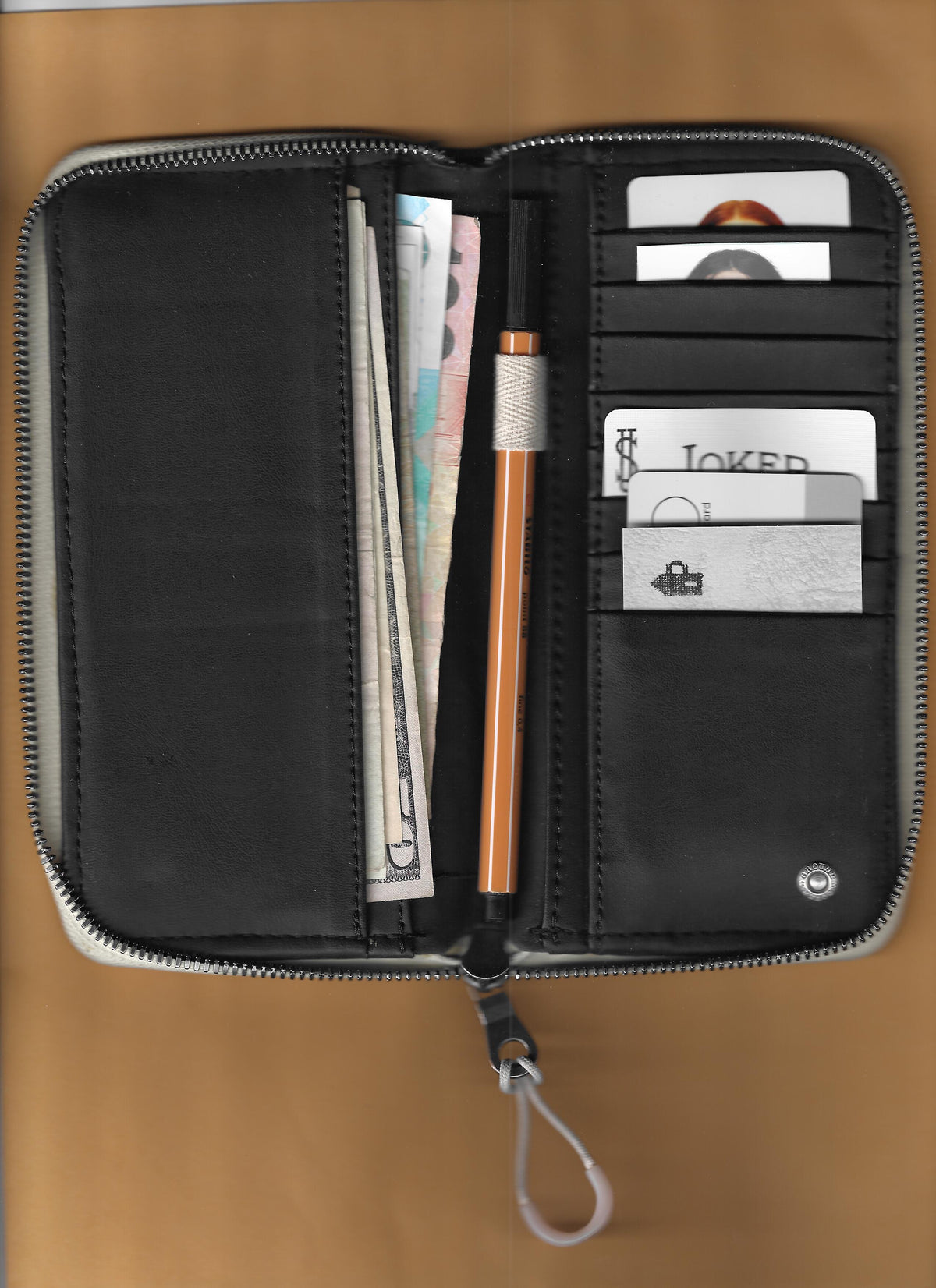 Zippered Wallet