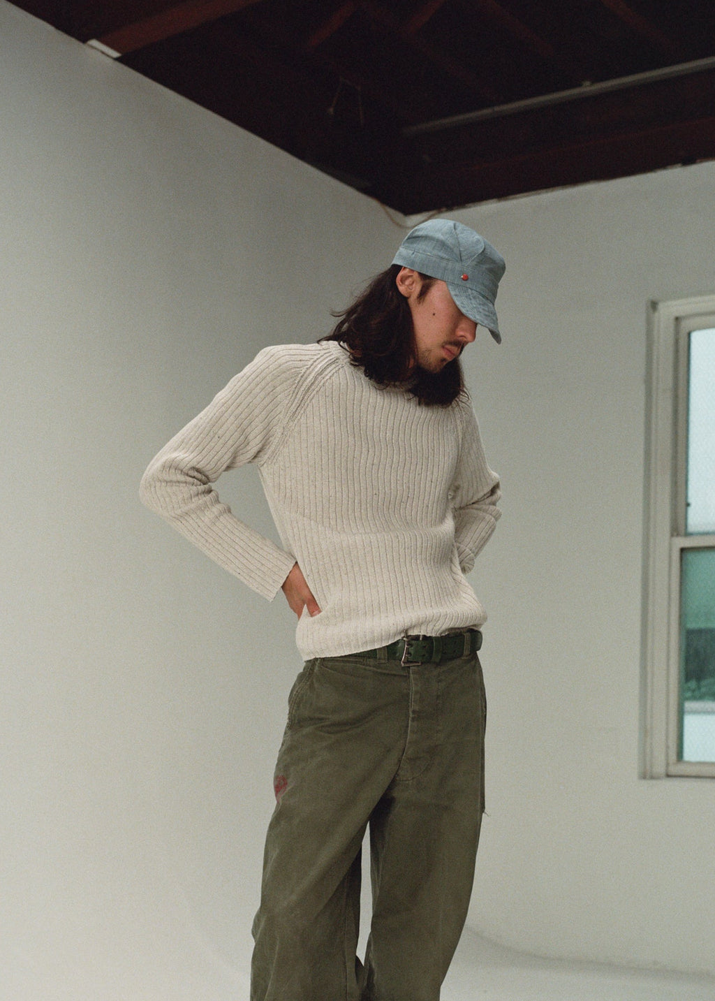 Rib Raglan Sweater