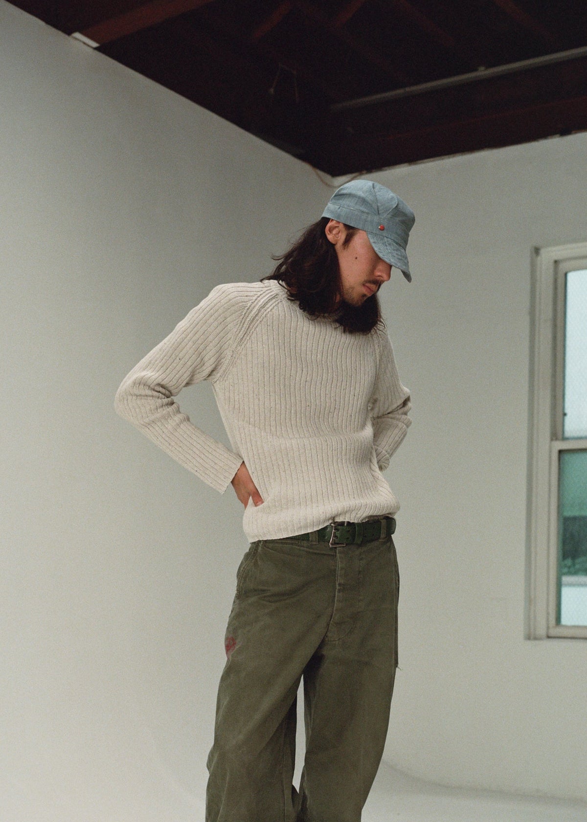 Rib Raglan Sweater