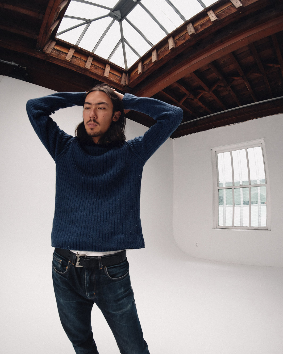 Rib Raglan Sweater