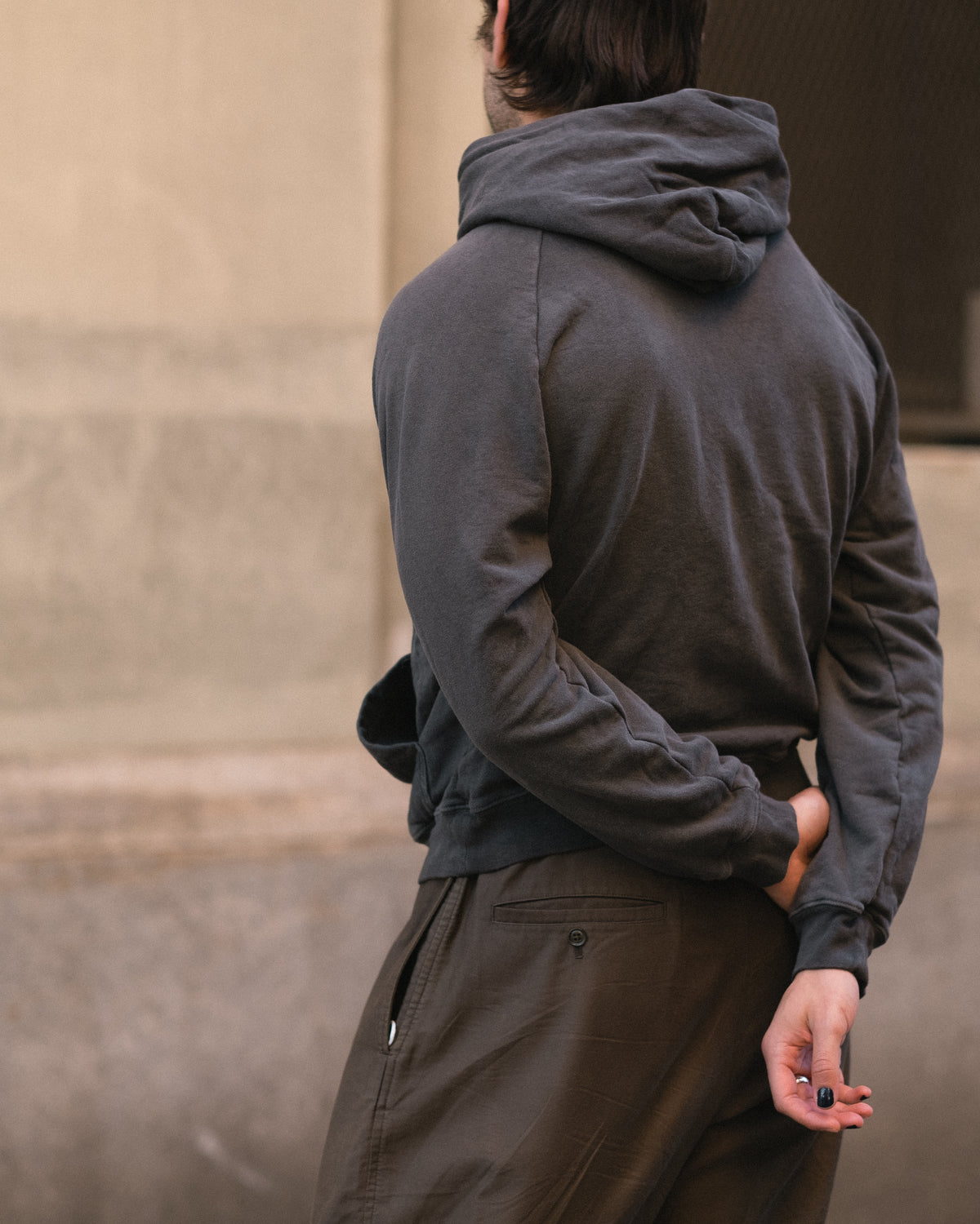 Chestnut Dyed Boxing Sweatshirt