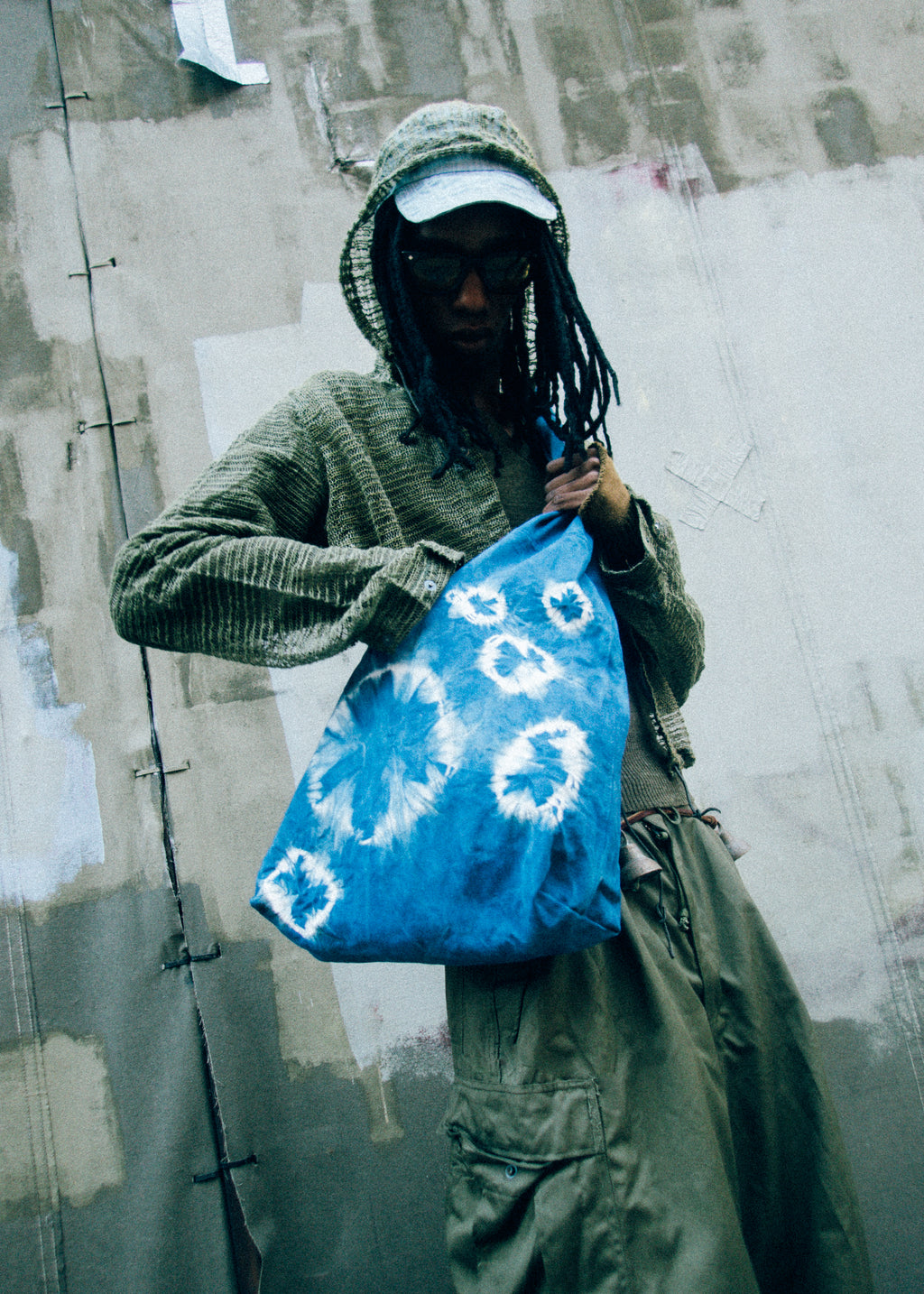 Artisanal Dye Tsuno Bag