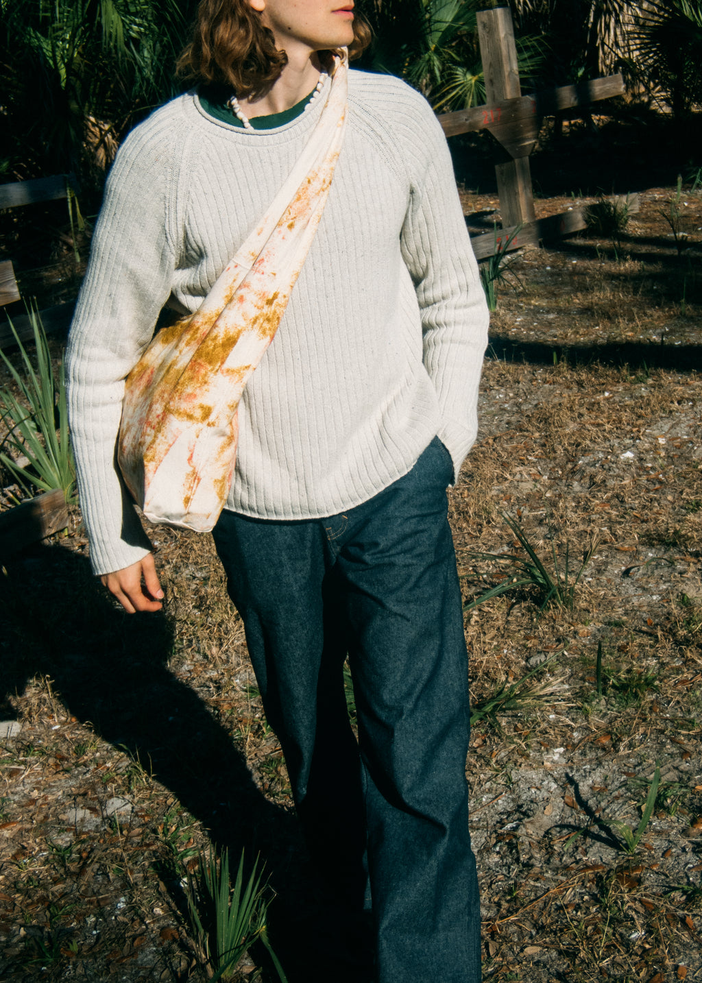 Artisanal Dye Tsuno Bag