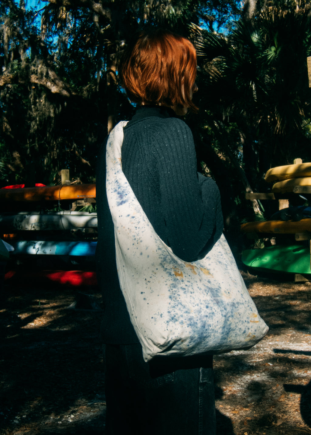 Artisanal Dye Tsuno Bag